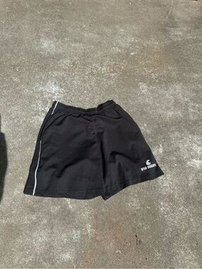WSU Cougars Black Athletic Shorts with White Trim